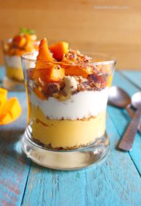 mango yogurt parfait