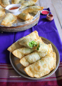 matar karanji peas kachori